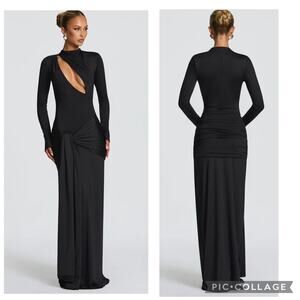 Babyboo TAHNEE Maxi Dress in Black Size XS Cocktail Formal Gown